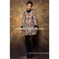 wholesale Middle aged ladies coats autumn elegant women embroidered overcoats